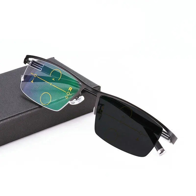 

Near and far dual-use color multi-function intelligent progressive double light reading glasses men's presbyopic glasses