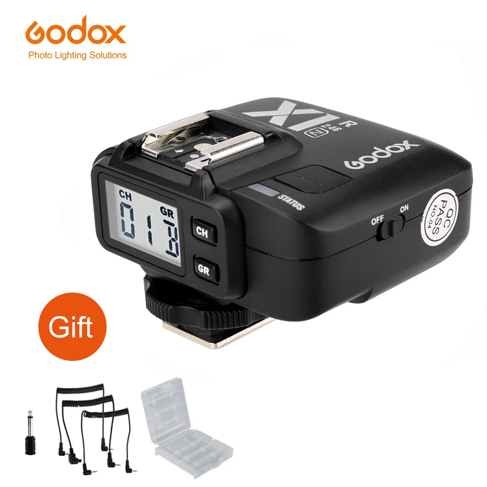 

Godox X1R-N TTL 2.4G Wireless Flash Trigger Receiver for X1N Trigger Transmitter for Nikon DSLR Camera