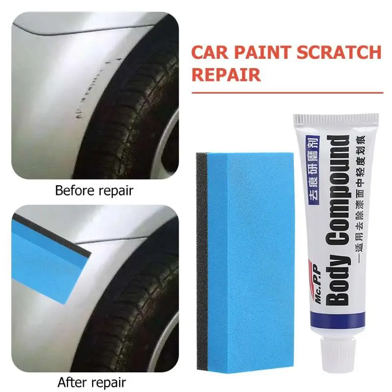 

Car Scratch Repair Kit Body Compound Wax Polishing Grinding Paste Paint Care Set Auto Paint Care Scratch Repair Accessories