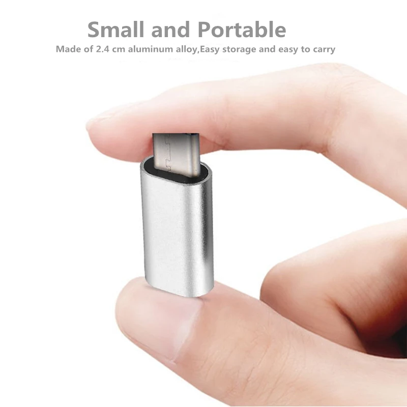 

Type C Male to Micro USB Female Adapter Type-C Converter for Macbook Samsung Galaxy S8 S9 Huawei p20 pro p10 OTG Adapter 1PC
