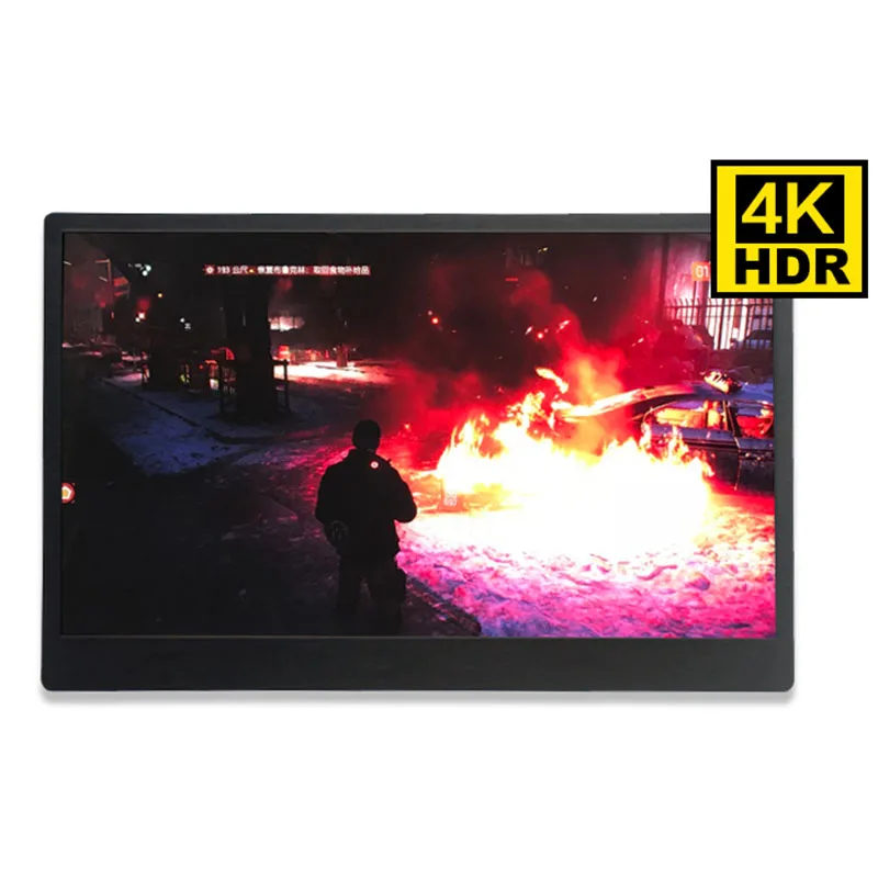 13 3 дюйма 4K HDMI DP портативный монитор 3840*2160 HDR IPS экран для игрового Surpport HDCP 2 дисплей