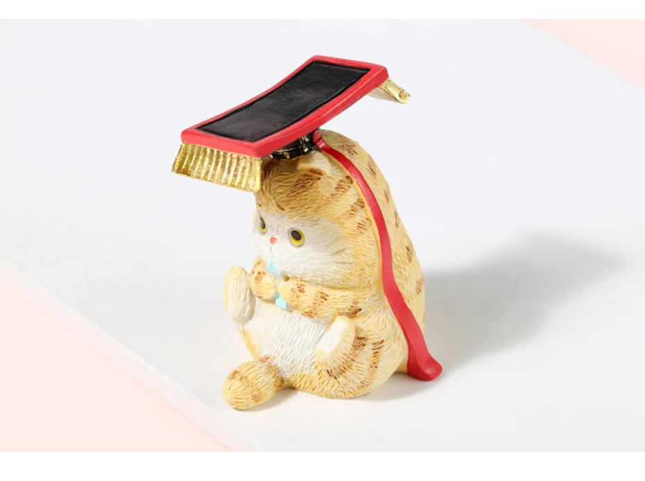 Mini Forbidden City kitten ornaments toys 03