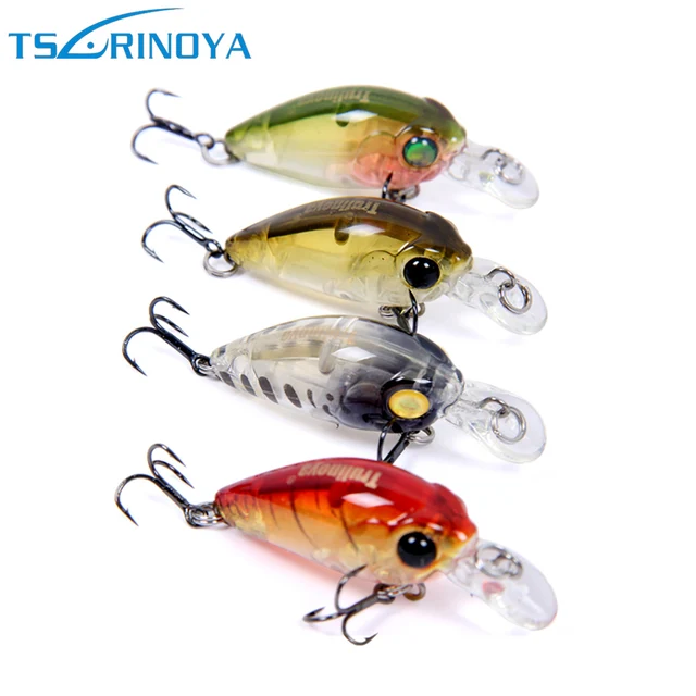 US $3.79 Trulinoya 1pc CrankBait Fishing Lure 35mm/3.5g Atificial Bait Hard Carp Fishing Wobbler Crank Bait