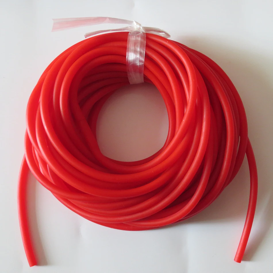10 meters 1745 SLINGSHOT rubber band red color katapult rubbers used