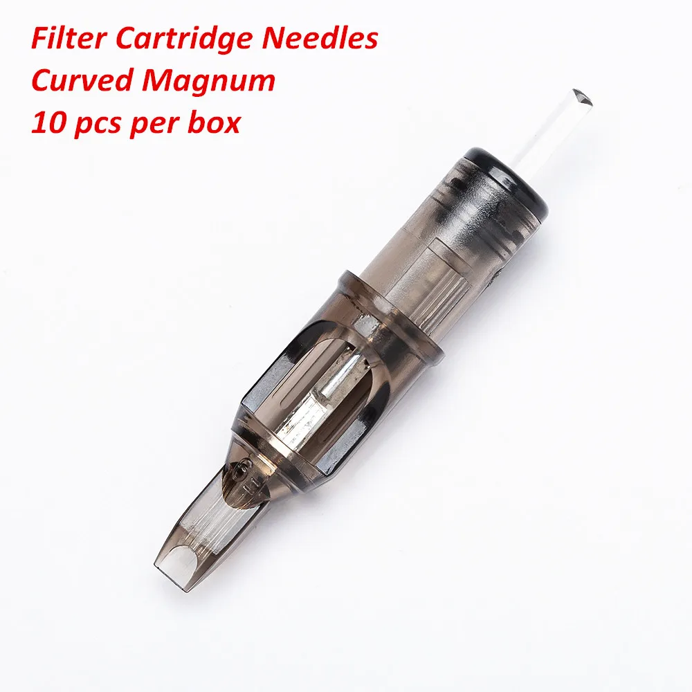 10 Pcs EZ Filter Cartridge Curved Magnum (RM) Safety Membrane Needles #12 (0.35 MM) #10 (0.30) for Rotary Pen Machine Grips tbk 268 automatic lcd bezel heating separator machine for flat curved screen 3 in 1 power tool parts repair the phone s screen