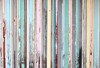 

Laeacco Fade Colored Wooden Board Portrait Grunge Photography Backgrounds Customized Photographic Backdrops For Photo Studio