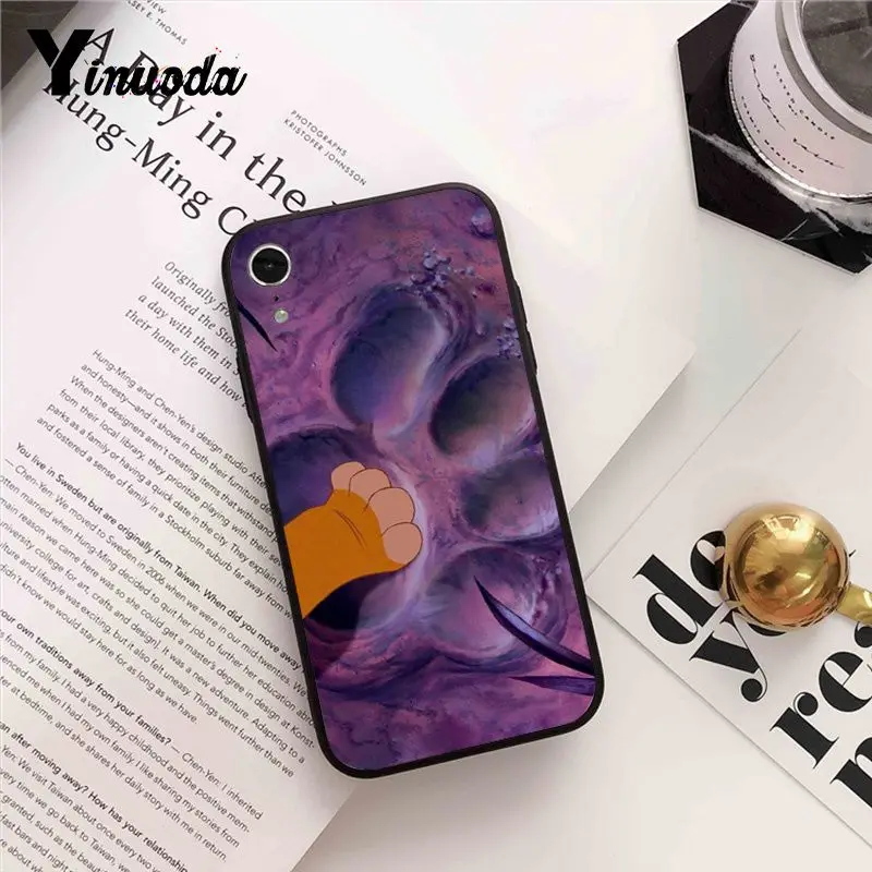 Yinuoda для iphone 7 XSMAX чехол Король Лев Simba идеальный чехол для телефона чехол для iphone 7X6 6S 8 Plus X 5 5S SE XR XS XSMAX