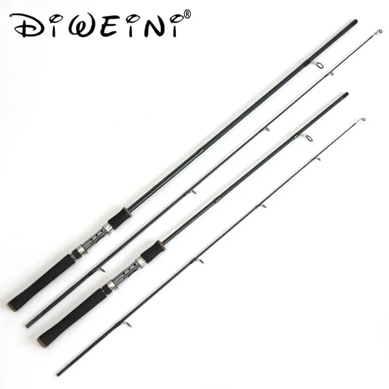 

2 Sec 1.8M /2.1m C.W 10-25g Spinning Rods Lure Fishing Rod Bait Spinning Rods ML Power Carbon Action Fast Ultralight Rod