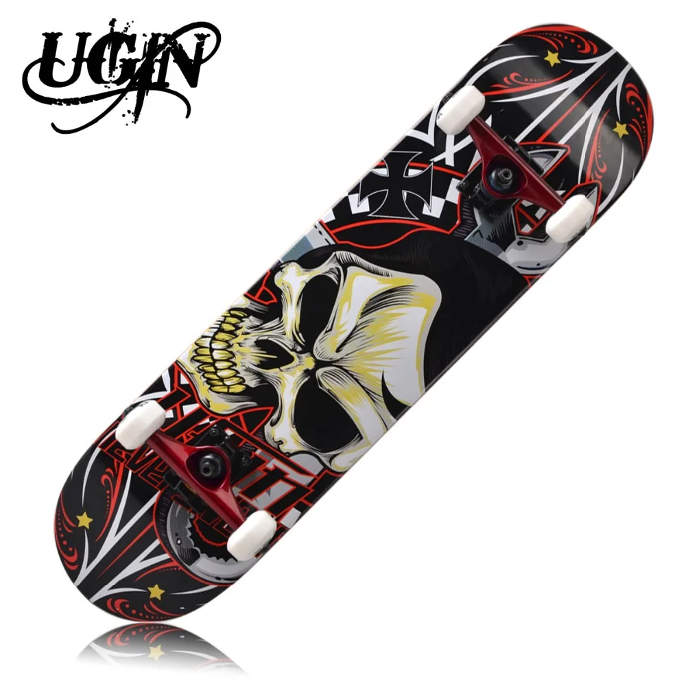 cheap professional assembly small wooden skateboard decks hover board penny-board-skateboards custom complete | Спорт и развлечения