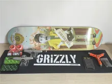Mixed Brands Complete Skateboarding Set Pro Deck Trucks Wheels & Bearings Skate Plus Riser Pad Hardware Set & Installing Tool