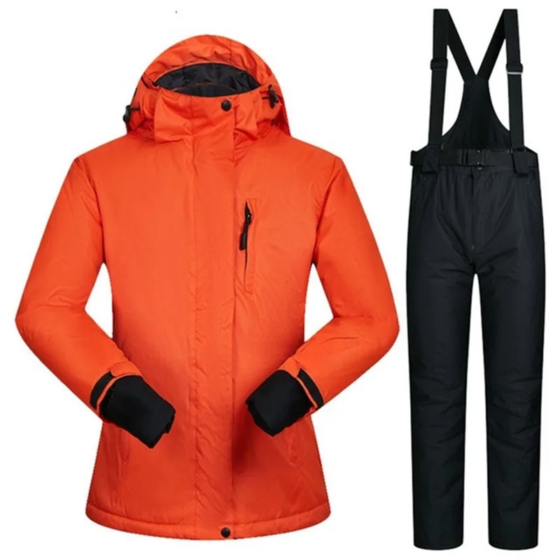 

High Quality Wintersport Ski Clothes Women Skiing Jackets Pants Suit Ladies Snowboard Set Waterproof Ski Clothing Womens