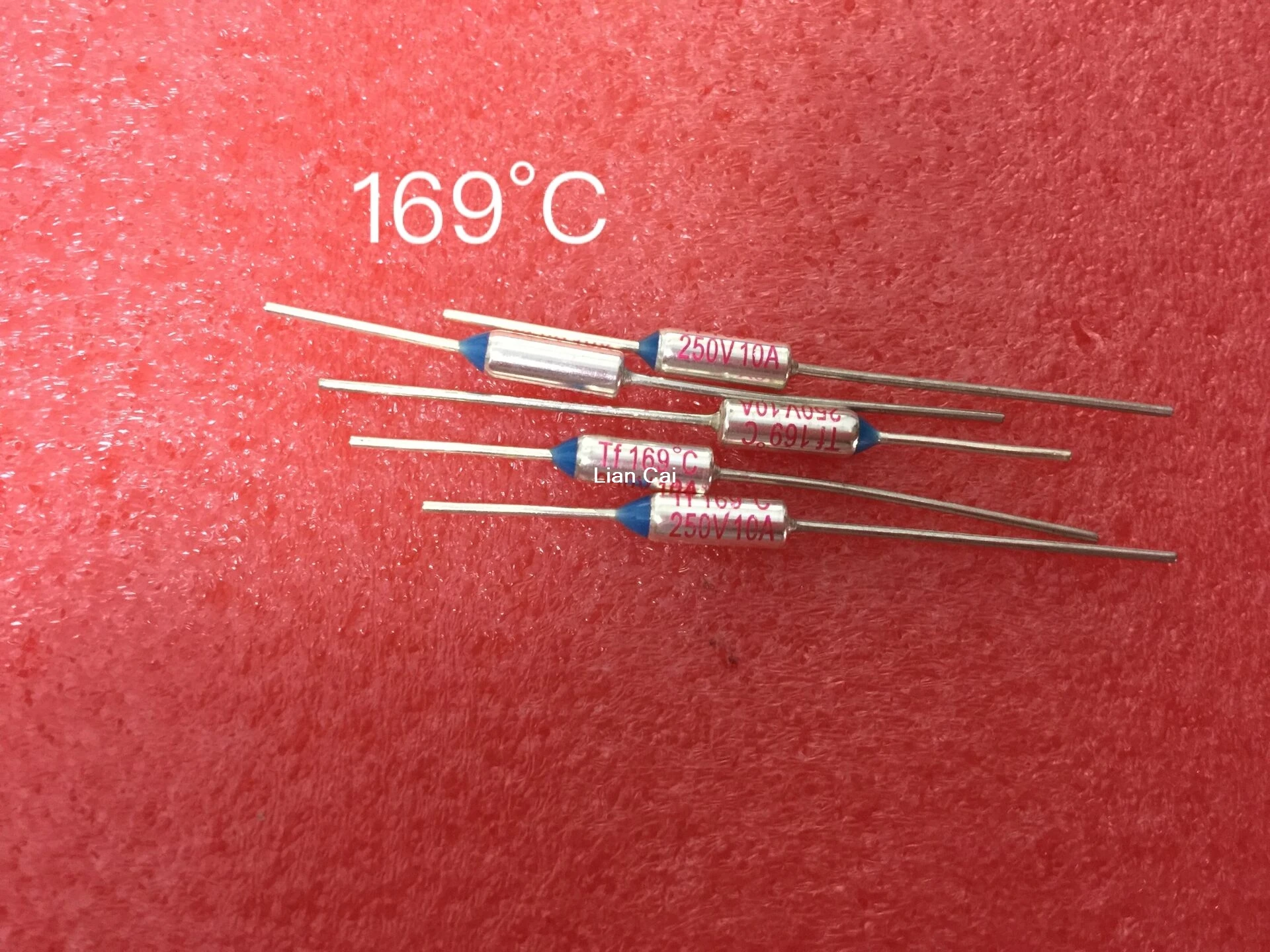 RY 10 шт./лот Новый Термопредохранитель Micro а250 в 169 градусов Tf C Мини температурный