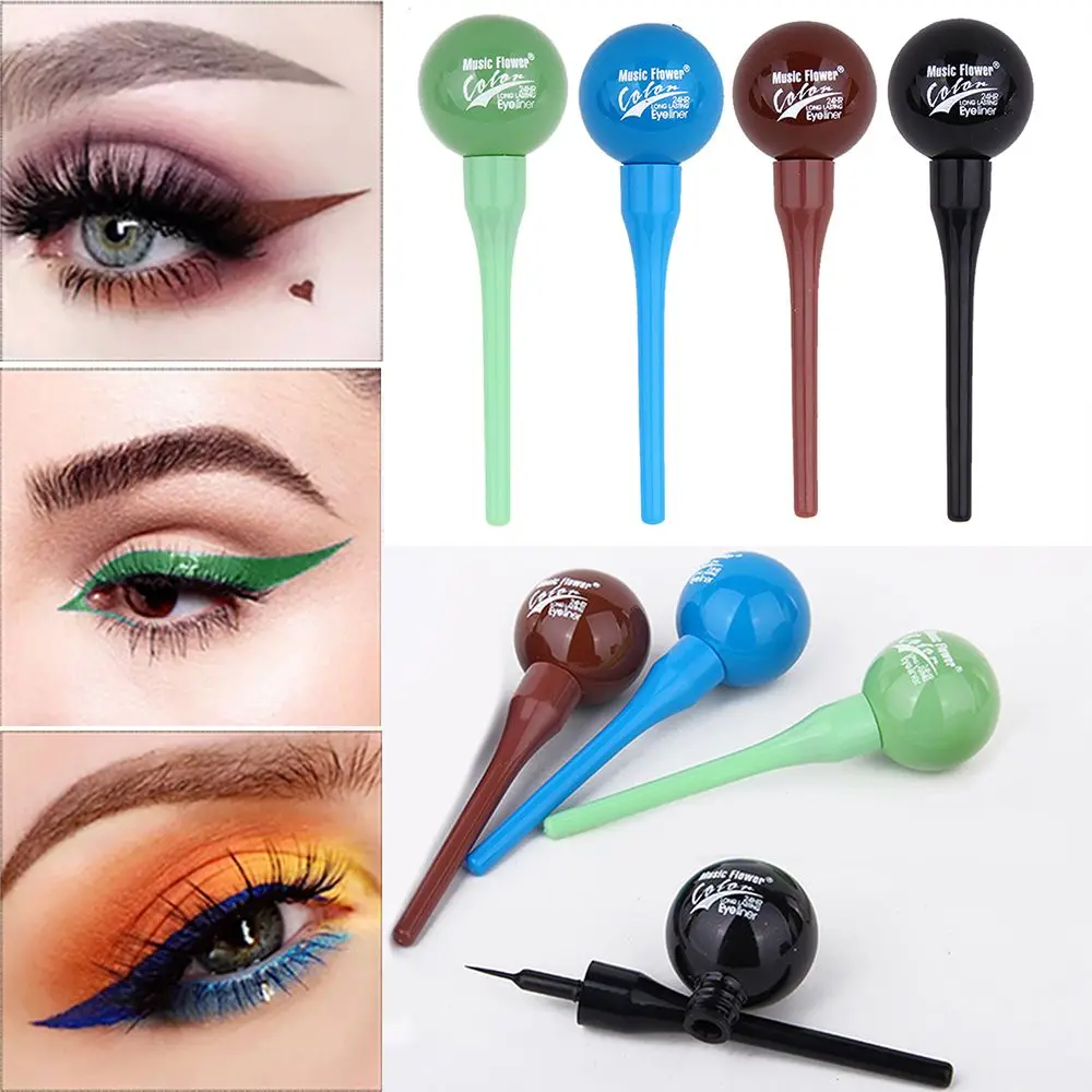 Colorful Liquid Eyeliner Matte Tint Long Lasting Waterproof Makeup Easy To Wear Eye Liner Liquid Cosmetics Smooth Tool