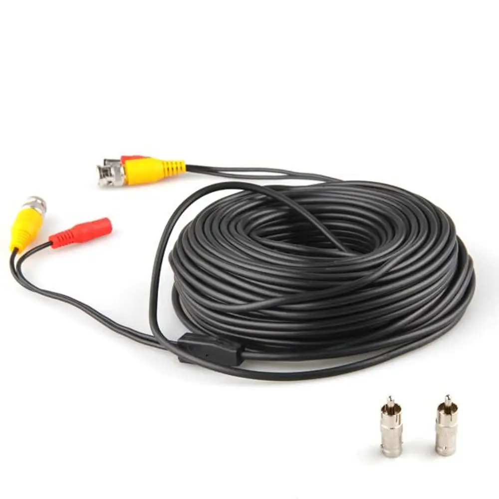 100ft 30m BNC Video DC Power Cable
