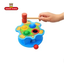 GEEK KING Children's educational wooden math toys for children mathematics montessori Educational toys toddler baby toy geometry shape wooden toys for baby kids funny montessori educational toy children s toys assembly baby toy