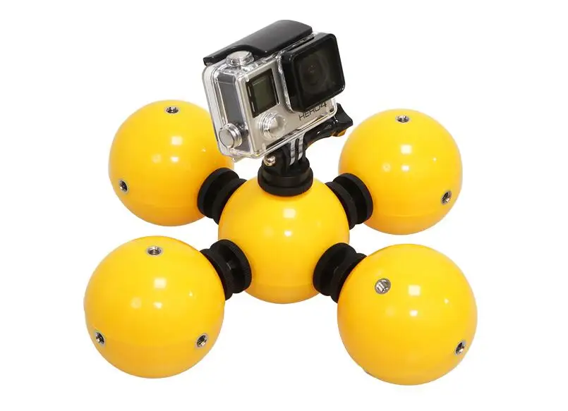 Diving Underwater Photography Waterproof Floating Ball With Adatper Action Camera Accessories For Gopro Hero 543Xiao yi 4kSJCAM (8)