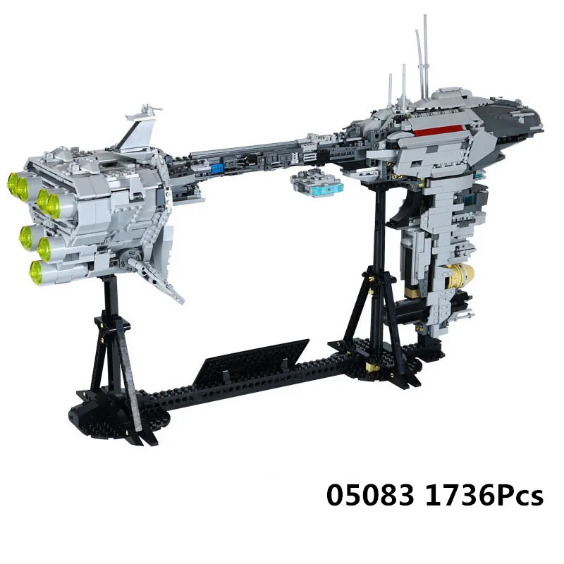 

LEPIN 05083 Star Plan 1736Pcs MOC Nebulon-B Medical Frigate Set Wars Children Educational Building Blocks Bricks DIY Toys Model