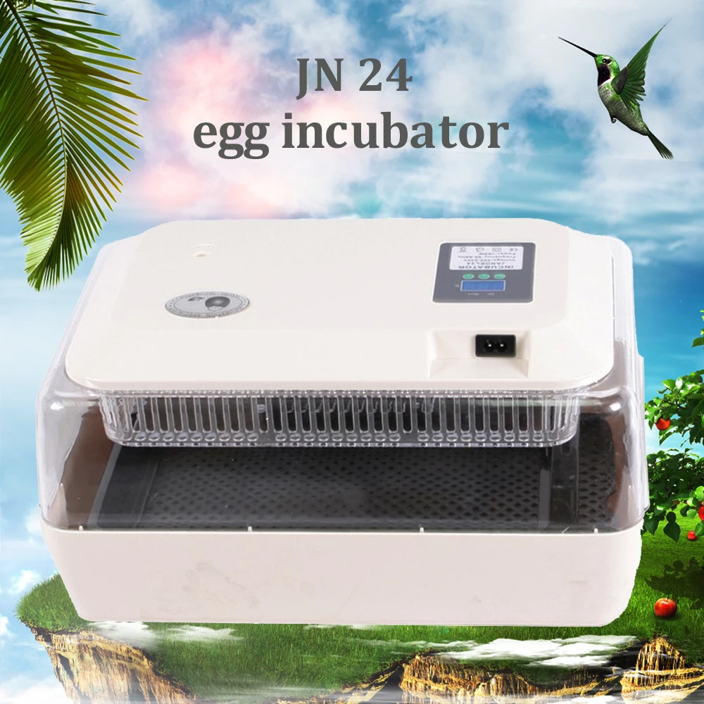 

24 Eggs Automatic Incubator Egg Tray 48 Egg Incubator 110v / 220v Motors New Incubation Equipment Chicken Bird Equipment