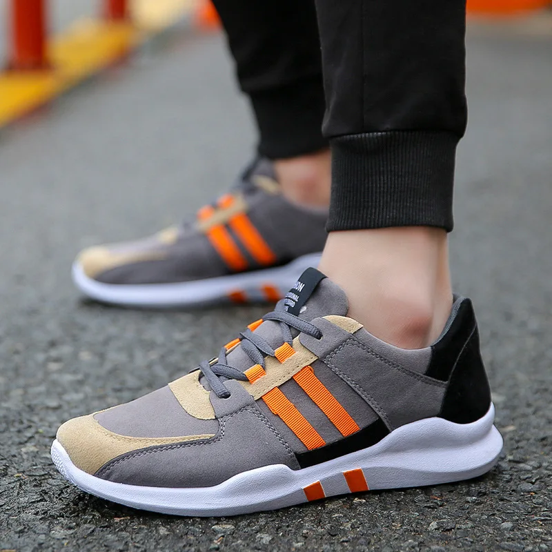 Ipccm Couleur Gray 2017 L'extérieur Nouveaux Orange grey Conseil Version À Chaussures Green Rayures Hommes Occasionnels black Tendance Ajouter Coréenne Tour Hiver Sneaker De White UTX6Urq