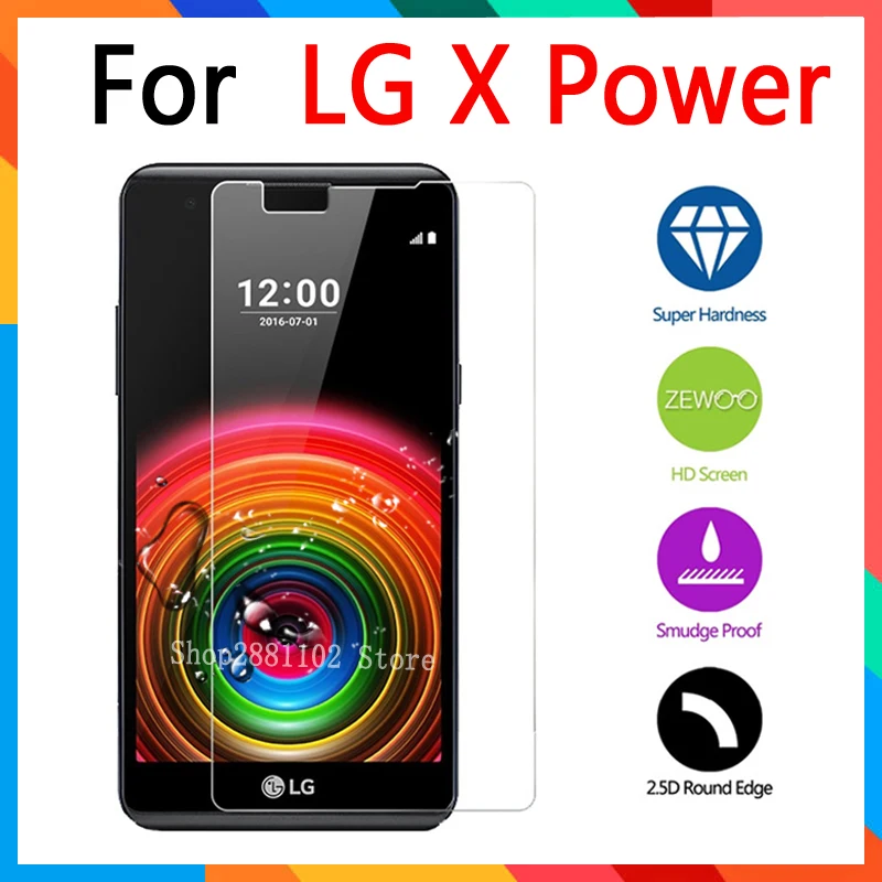 

Tempered Glass For LG X Power 5.3 inch Screen Protector For LG X Power XPower K220 K220DS Glas Screen Protector Films Phone Case