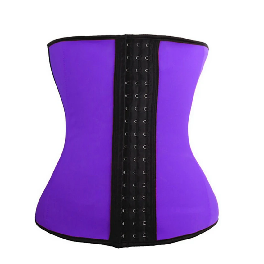 Plus Size Waist Trainer Corsets Latex Waist Cincher bustier corset