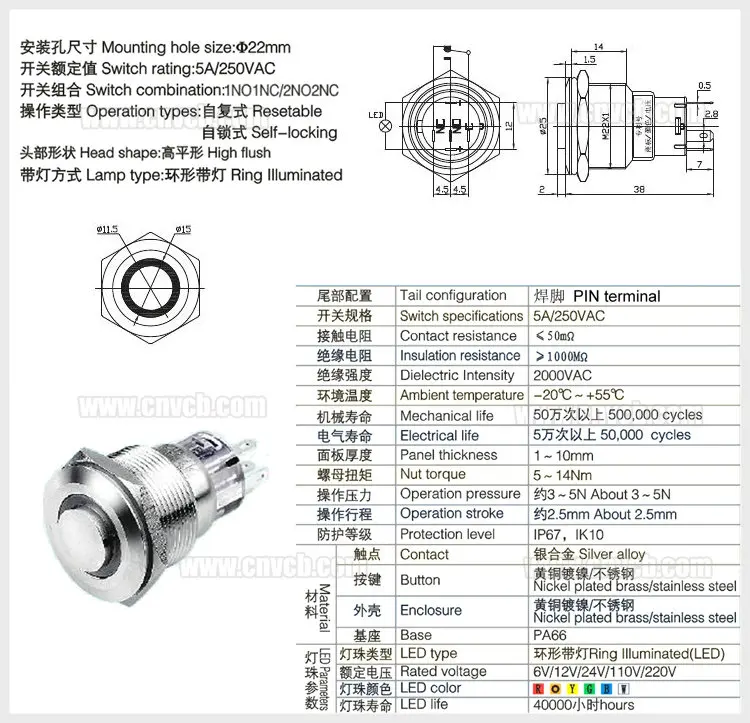 IB22L-G11F-E IB22L-G11Z-E drawing