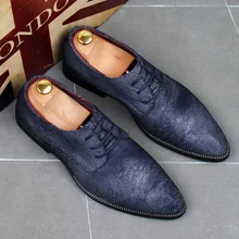 Итальянские дизайнерские мужские туфли; Цвет черный, синий; кожаные модельные туфли в деловом стиле; мужские официальные оксфорды на шнуровке; вечерние, офисные, свадебные туфли; Zapatos Homb