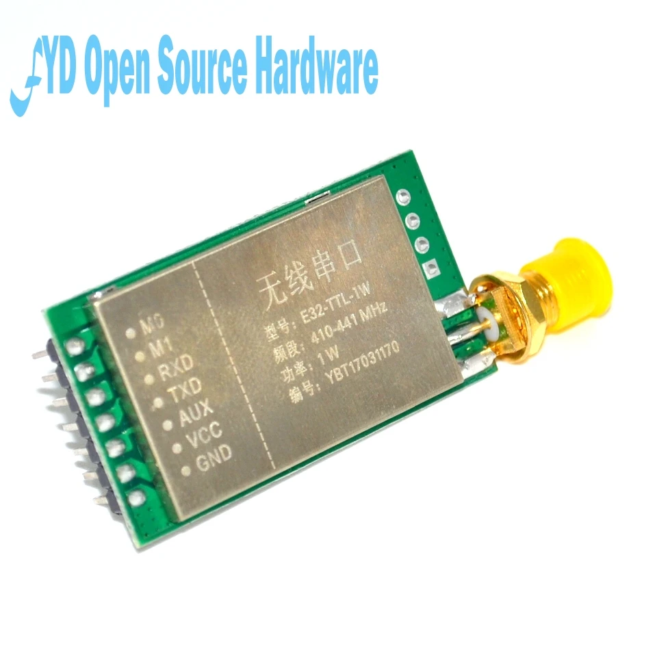 E32-TTL-1W 7500 м 1 Вт SX1276 LoRa 433 мГц long range 7500 м Радиотрансивер Модуль 433 м LORA с антенной