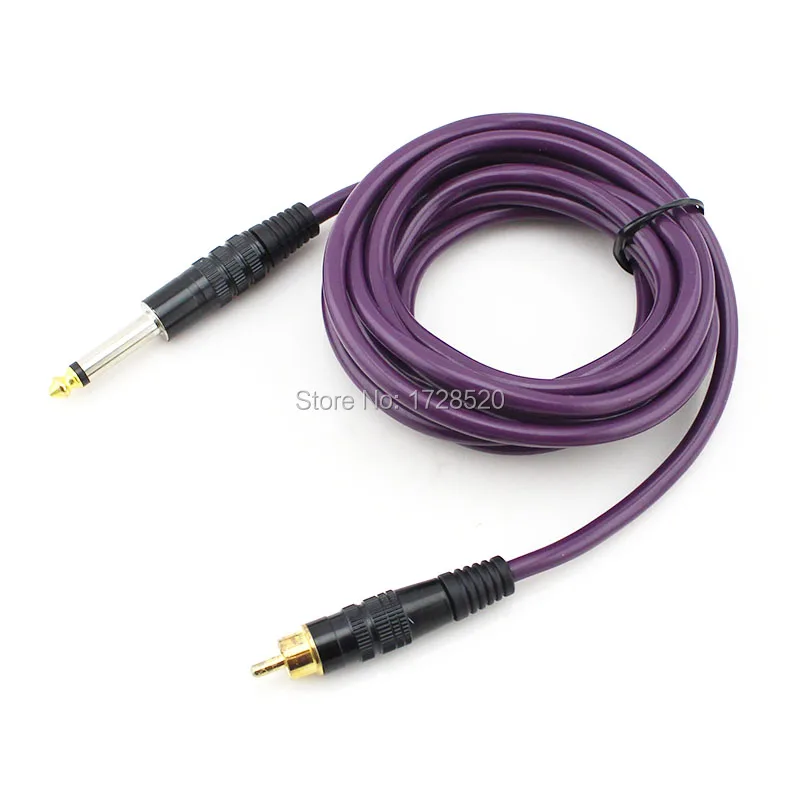 

5Pcs/Lot High Quality RCA connection Tattoo Clip Cord Top Quality Free Shipping Tattoo Supply Wholesaler