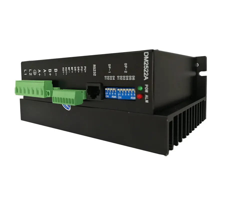 ЕС! 1 Ось шаговый двигатель NEMA34 1700oz. В 151 мм 6A 34HS5460& Драйвер шагового двигателя DM2522A AC90~ 240 V CNC фрезерный станок мельница с высоким крутящим моментом