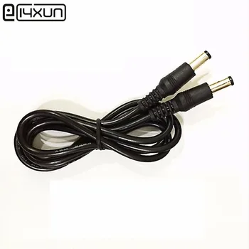 

1pcs New 1metre Soft Cable with 5.5*2.5mm 5.5*2.1mm 3.5*1.35mm 180 Degrees DC Power Plug Adapter Extension cord