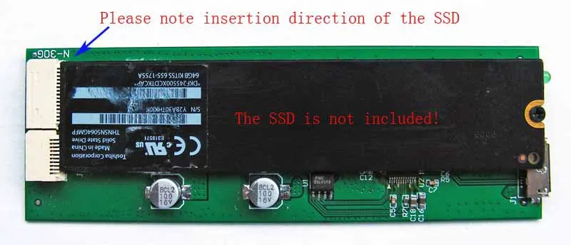 2012 воздуха A1465 A1466 MD223 MD224 md231 md232 SSD для USB 3.0 Корпуса жёстких дисков|ssd to usb 3.0|usb hdd