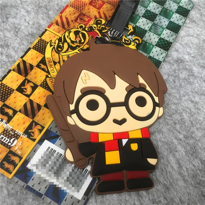 Harri Potter Platform 9 3/4 Хогвартс Гриффиндор Слизерин Ravenclaw Hufflepuff багаж идентификатор метки адрес держатель багажные ярлыки