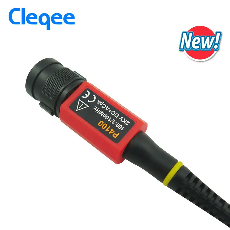 Cleqee P4100 1 шт. щуп осциллографа 100:1 высокое напряжение выдерживает 2КВ 100 МГц для owon