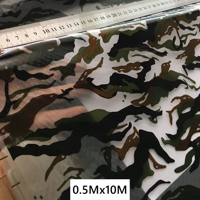 0,5 м широкая камуфляжная серия гидрографическая пленка Аква печать пленки для мотоцикла/автомобиля/домашнего украшения переводная печать воды пленка - Цвет: HFJ0115