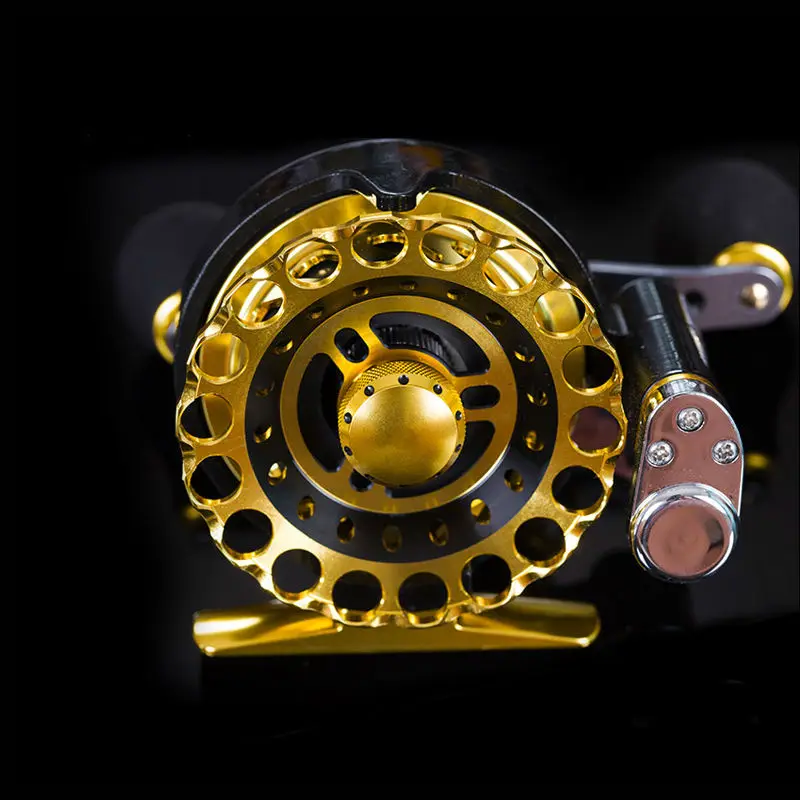 

Ball Bearing Full Metal 7BB Fly Fish Reel Former Rafting Fish Reel Ice Fishing Wheel Left/Right Changeable Automatic Laying Line