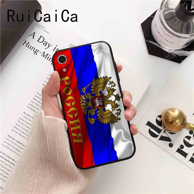 Russian flag national emblem