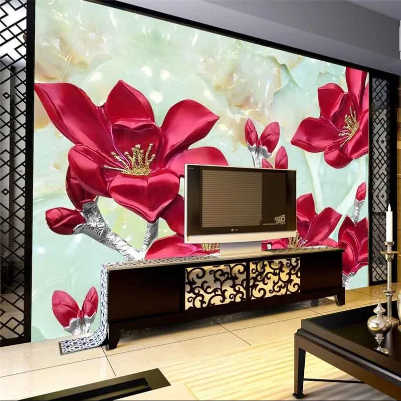 Nappes papiers peints photos tapisseries peintures murales effet 3d Frangipanier Fleur 7012