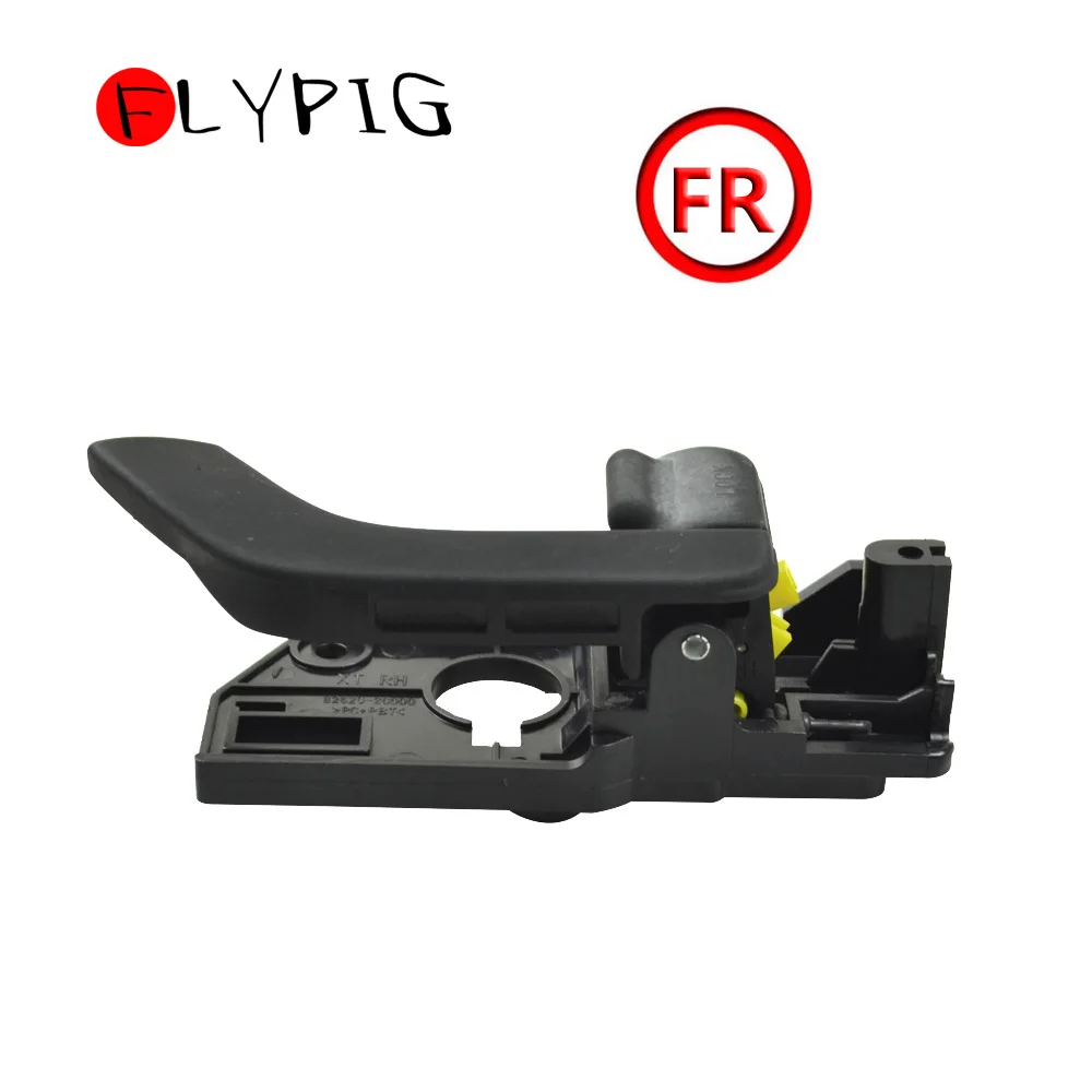 Inside Door Handle Catch Right Black For Hyundai Tiburon