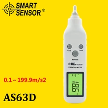 pocket vibrometer, Pen Vibration Meter Tester Gauge Analyzer Measure Precision sensitivity accelerometers Smart Sensor AS63D