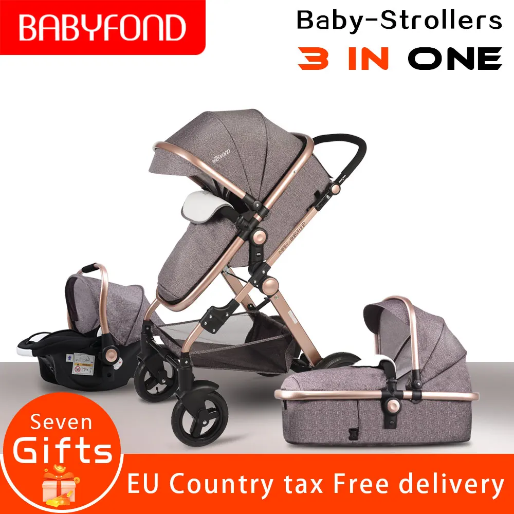 baby stroller three in one