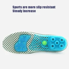 1 пара для мужчин и женщин дышащие спортивные стельки эластичные тренировочные мягкие стельки C55K распродажа