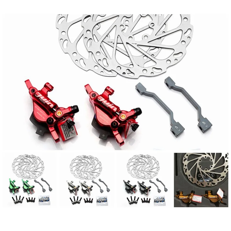 Juin Tech R1 post mount Line Тяговый гидравлический дисковый тормозной суппорт Road CX Gravel 160 мм