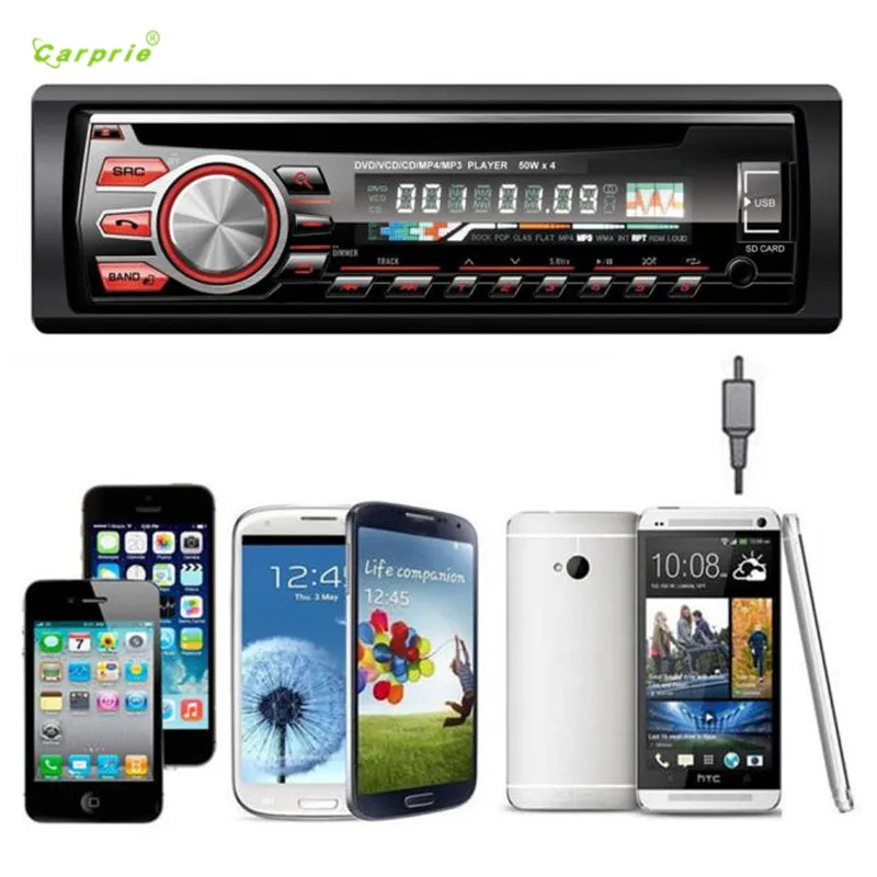 

auto car-styling car styling Car Audio Stereo In-Dash FM DVD CD MP3 Player Receiver USB SD AUX Input 5246 mar1