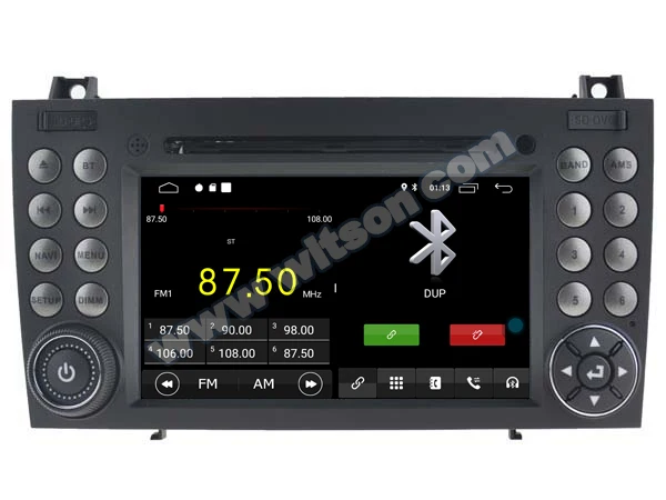 WITSON Android 9,1 Автомобильный gps dvd для BENZ LK200/SLK280 SLK350/SLK автомобильный аудио 2 Гб ram 16 Гб FLASH+ DAB+ OBD+ TPMS+ DVR+ Wifi/3g/4G поддержка