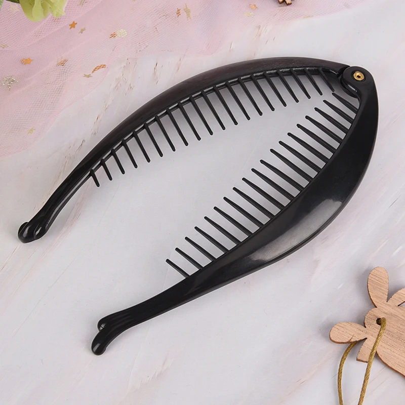 

1pc Hair Maker Clip Diffierent Design Fishtail Clip Women Fish Folder Hairpin Headdress Banana Shape Hair Style Tool