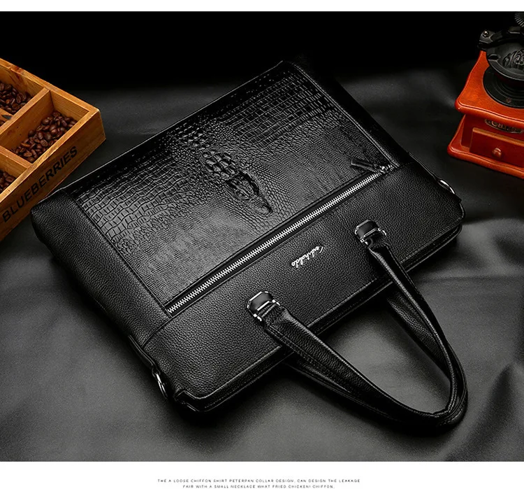 Мужская сумка через плечо, Сумка для документов, кожаная сумка-мессенджер, роскошная брендовая мужская полиуретановый рюкзак, портфель