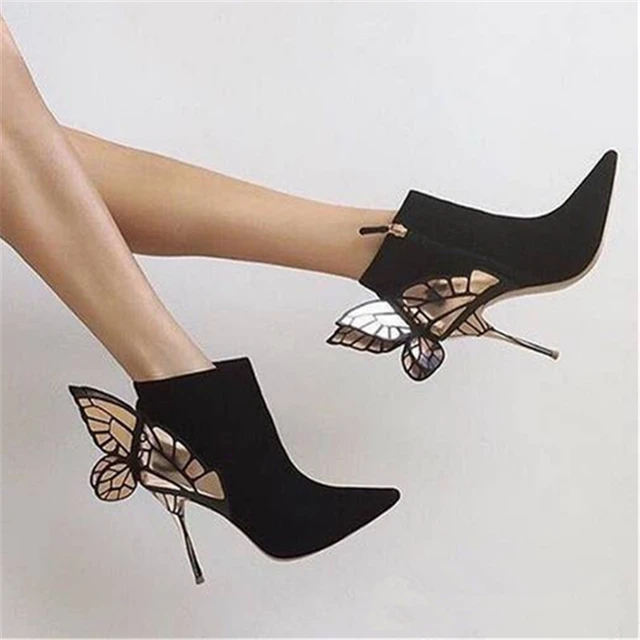 Heels Mach Butterfly Knot Crystal Designer Slippers Square Toe High Heels  Stiletto Sexy Women Shoes Gladiator Sandals Butterfly Shoes Luxury 263k  From Balenciaga_sports007, $141.08 | DHgate.Com