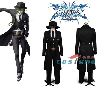 

BlazBlue: Calamity Trigger Hazama Yuki Terumi Jacket Coat Cape Shirt Pant For Men Game Anime Party Halloween Cosplay Costume