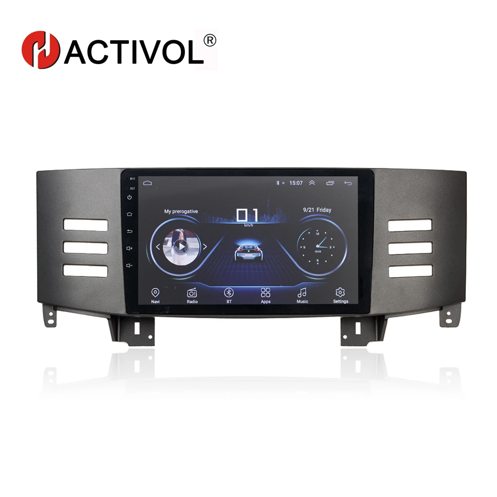 HACTIVOL 9 1024*600 Quadcore android 8.1 car radio for Toyota Reiz 2005-2009 car DVD player GPS Navi wifi 1G RAM 16G ROM